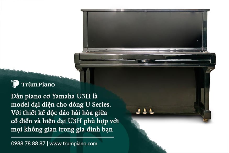 Đàn Piano Yamaha U3H