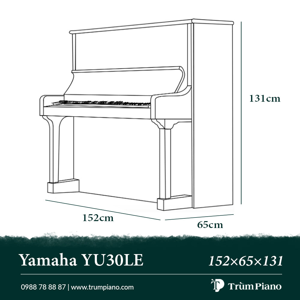 Đàn Piano Yamaha YU30LE